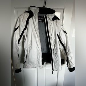 “Vintage” Spyder ski jacket black and white size 8 (US)